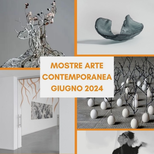 Mostre arte contemporanea giugno 2024