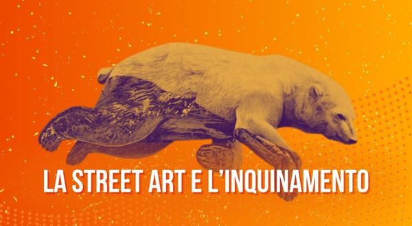 Murales a tema animali - Orso a Torino