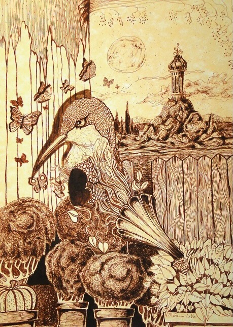 illustrazione Il canto del colibrì