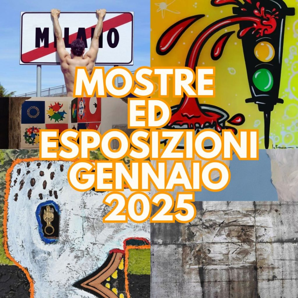 mostre ed eventi arte contemporanea gennaio 2025 in italia