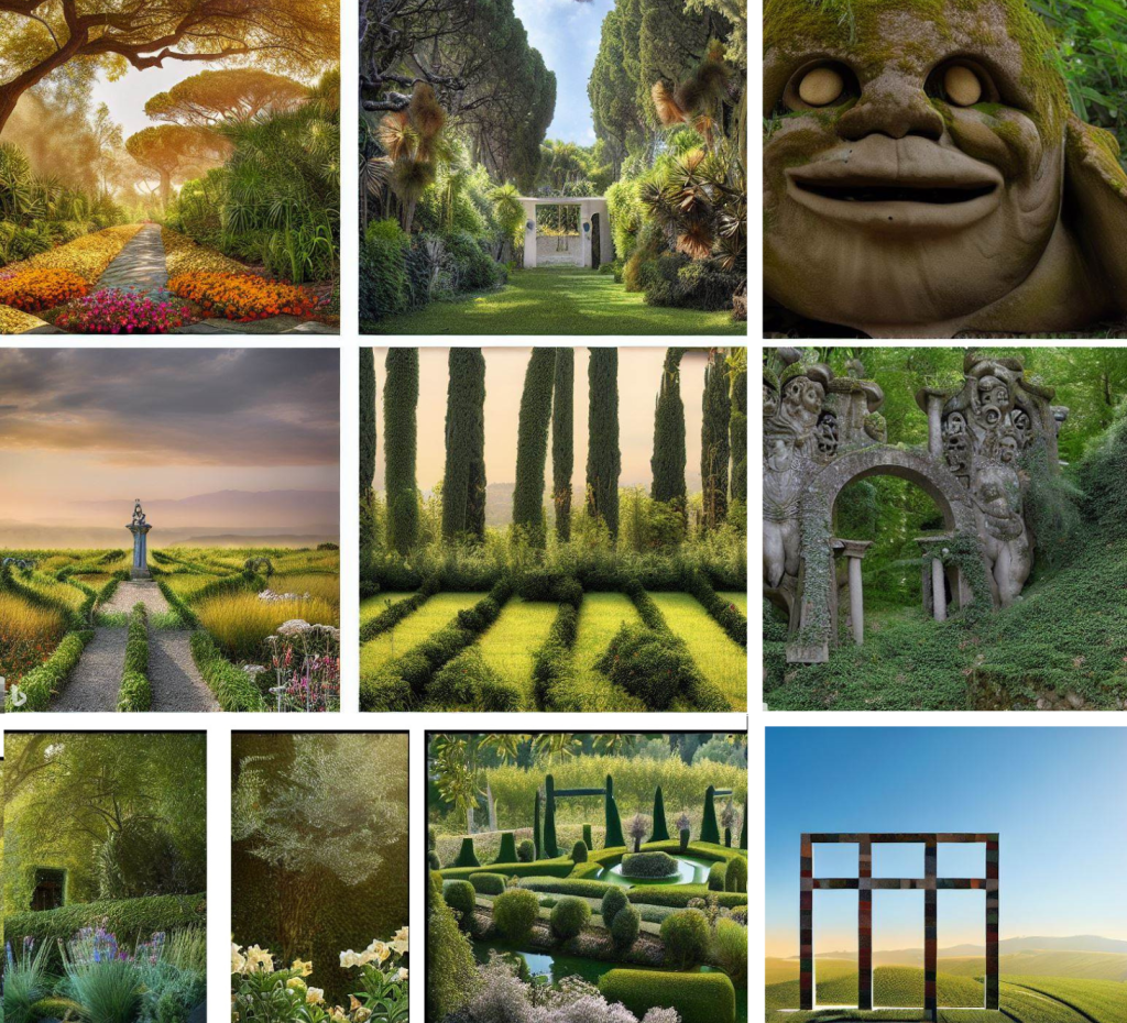 parchi artistici contemporanei