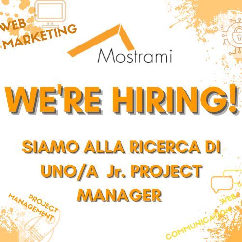 MOstrami cerca un giovane junior project manager in ambito artistico culturale